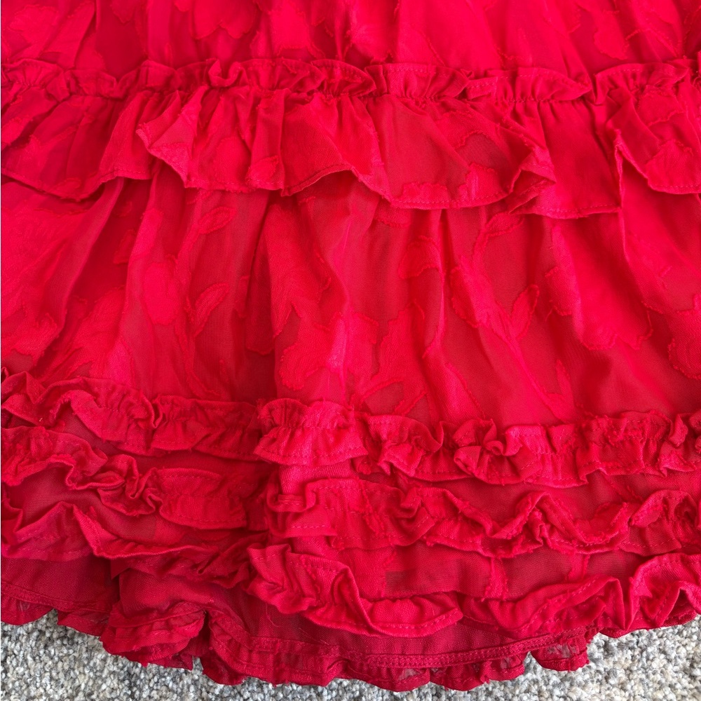 Lulu’s Red Mini Dress - Picture 7 of 7